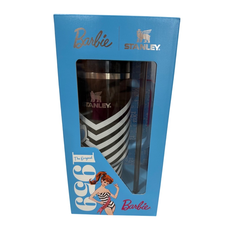 Stanley x Barbie 65th Anniversary 40oz Quencher H2.0 Tumbler The Original 1959 - Picture 1 of 6